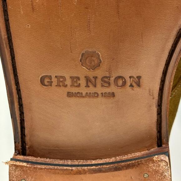 EXCELLENT Grenson Fergal Boot Snuff Suede WORN ONCE Made in UK 10 / US 11 - Picture 12 of 13